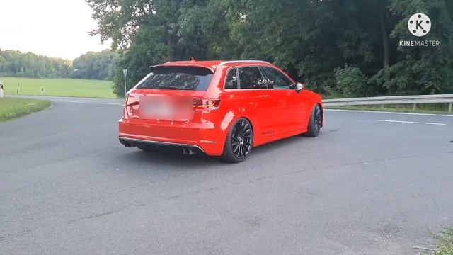 Audi S3 8V HG Motorsport Downpipe + Friedrich Motorsport AGA смотреть онлайн