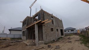 34 Заливка армопояса бетононасосом. Часть 2