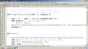 37. Техника безопасности при работе с памятью в Си