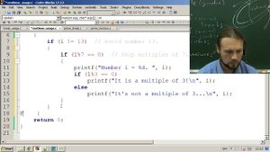 11. Управление циклом в Си: break, continue