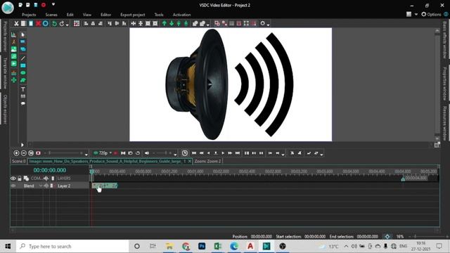 Sound Beat Effect In VSDC Free Video Editor Tutorial