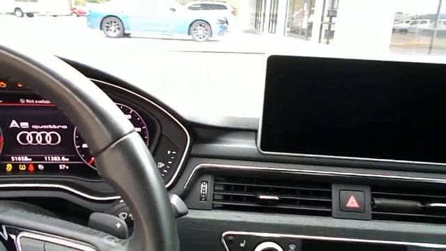 2018 Audi A5 2.0T interior instrument panel video смотреть онлайн