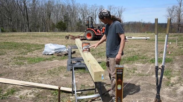 Quick tip #1 How to protect wood posts you are putting in the ground. смотреть онлайн