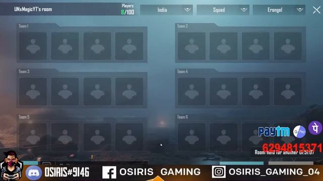 9PM DAILY OSIRIS SCRIMS| NEXT UNITY ESPORTS MEGA WEEKEND CLASH |11PM XSYCHO SCRIMS | OSIRIS IS LIVE смотреть онлайн