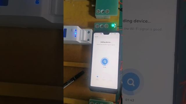 wifi energy meter and app operation