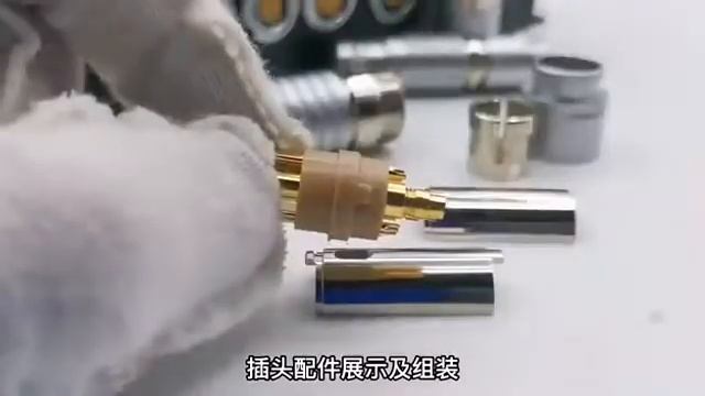 Male Plug Circular Power Connector High Hardness Lemo Type смотреть онлайн