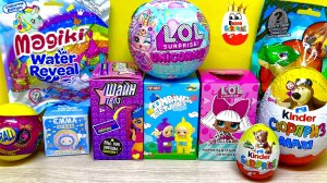 СЮРПРИЗ MIX! POP Mart Companion Teletubbies(Телепузики),Lol Surprise Unicorns,Маша и Медведь Киндер