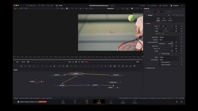 Master Object Tracking and Particle Emitter in Davinci Resolve