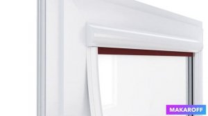 Установка тканевых ролет закрытого типа (тканевые ролеты / ролеты день ночь)