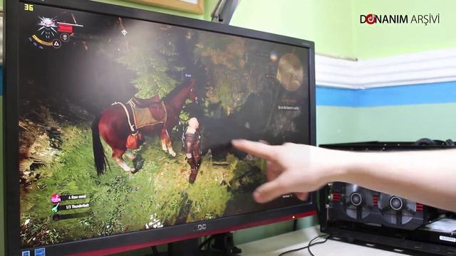 The Witcher 3 - Asus R7 360 O.C - Ultra Grafik смотреть онлайн