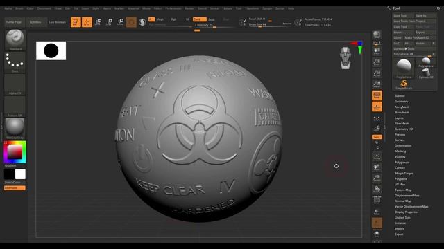 Alpha Pack for Zbrush Vol.02