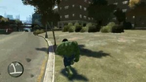 GTA IV: how to be a hulk - (GTA IV hulk)