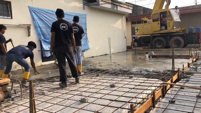 Concrete slab | Video | Time Lapse смотреть онлайн