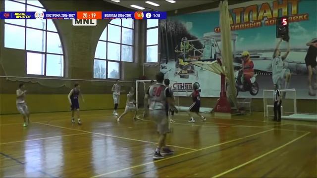 БК ЮНИБАСКЕТ | ЯРОСЛАВЛЬ | Кострома - Вологда смотреть онлайн