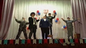 сценка "призывники" Краснопоселковский СДК