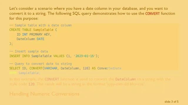Converting Data Types in MS-SQL Server