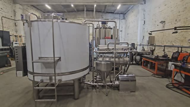 Линия производства облепихового, брусничного и клюквенного морсов - ООО НПО Насосы.ПРО смотреть онлайн