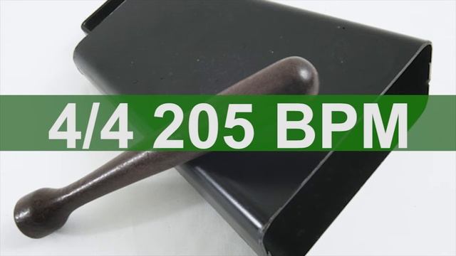 🔴 205 BPM Campana y Clave Metronome смотреть онлайн