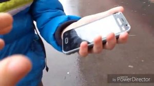 Жесть . Разбили телефон в хлам