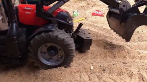 Видео про машинки. Маквин строит дорогу. Игры в песочнице.