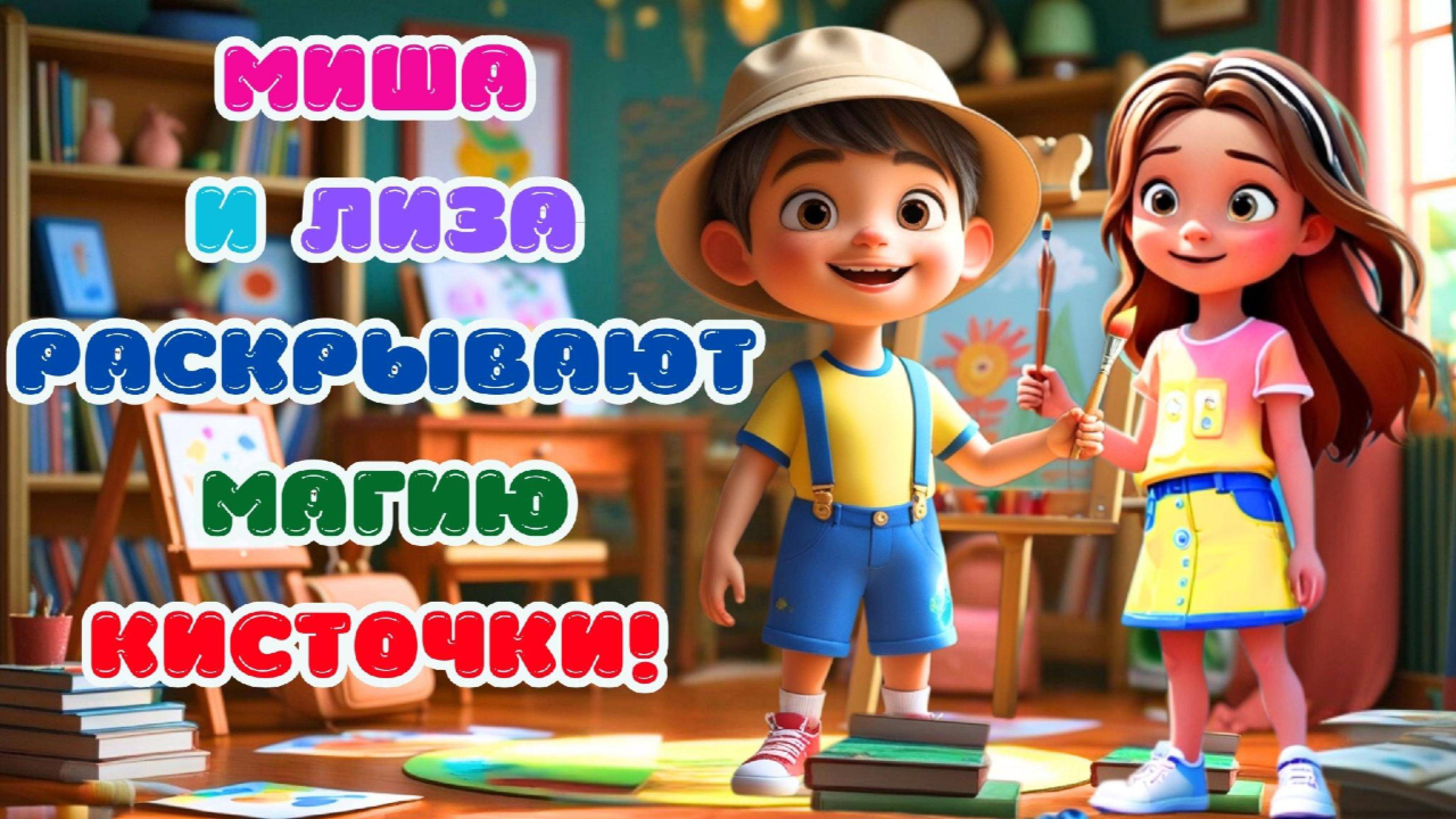 Мультсериал Озорные почемучки "Волшебная кисточка"