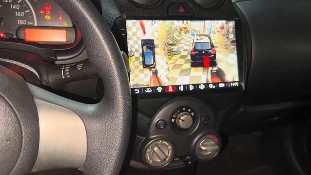 Парктроник для Андроида на 8 датчиков с каном ,360 обзор камеры ,нисан Микра смотреть онлайн