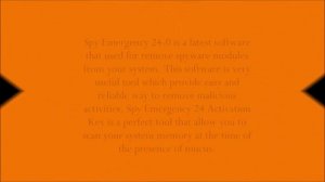 Spy Emergency Serial Key