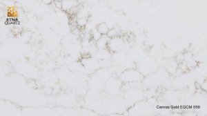 Кварцевый камень Canvas Gold EQCM 059 ETNA QUARTZ