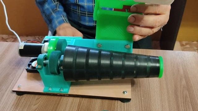 Электрическая моталка на конус