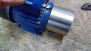 балансировка шкива на гриндере.