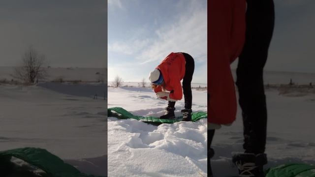 Спорт в глухой деревне ?
