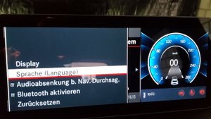 Как сменить язык на Mercedes Benz B class W246.