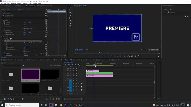How To Make Quick Text Fade Animation In Premiere Pro || Text Fade Effect Tutorial смотреть онлайн