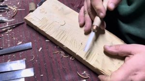 Угловая стамеска.Уголок-Фучик-V образная.Нюансы которые надо знать.