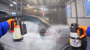 ОТМЫВАЕМ Skoda Kodiaq Car Wash на мойке самообслуживании. Часть 2