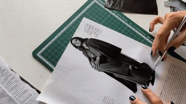интерьерная современная картина из журнальных страниц✂️/ коллажное искусство
