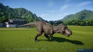 ВСЕ ОБЛИКИ НА ТИРАНОЗАВРА В ИГРЕ Jurassic World Evolution