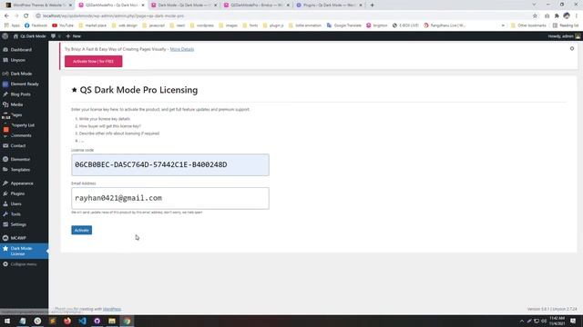 How to Activate QS Dark Mode PRO with License Key смотреть онлайн