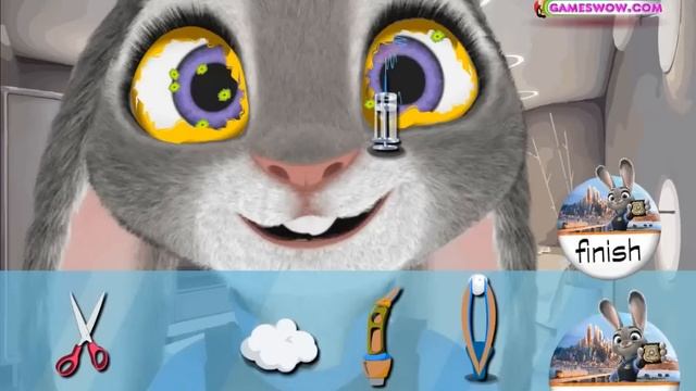 Judy Eye Surgery Зверополис: Джуди лечит глаза