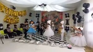 Танец "Шахматы". "Shaxmat " raqsi. Zangiota 16-DMTT.