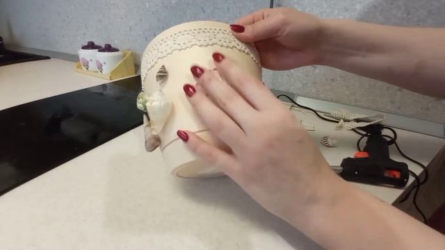 Декорирую цветочный горшок смотреть онлайн