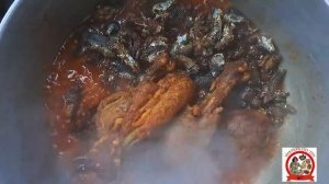 Authentic Cassava and Stew ( Gravie)