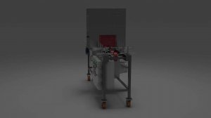 Станок для окраски и упаковки оконного профиля из ПВХ и других погонажных изделий, СДОИУП-150