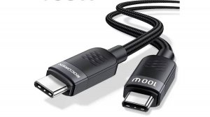 Rocoren Type-C к USBC кабель для передачи данных PD3.1 быстрая зарядка 100Вт