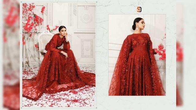 Stuff Export Presents Shraddha Designer Anaya Bridal Collection Pakistani Fancy Suits Catalog смотреть онлайн