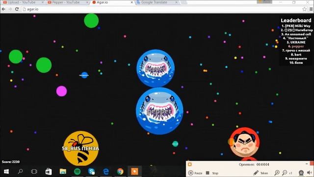 FFA // Agar.io //Insane moment смотреть онлайн