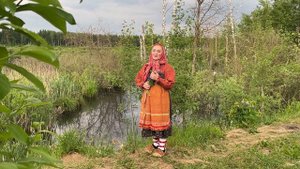 Анастасия Ларцева с песней"Öктi, öктi ягöдсö" на коми - пермяцком языке. 🥀🌷🌹❤🙏