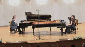 A.Piazzolla Adios Nonino for two pianos (Tango Rhapsody)