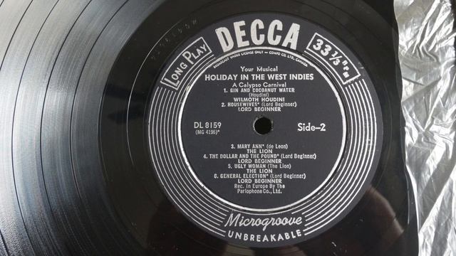 Your Musical Holiday In The West Indies 1955 Decca – DL 8159 Calypso смотреть онлайн