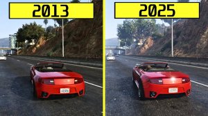 GTA 5 - 12 лет эволюции графики – для PS3 против Улучшено для ПК